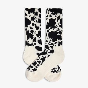 Athletic Cow Print - Milk