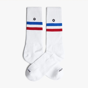 Athletic Essentials Stripes - White