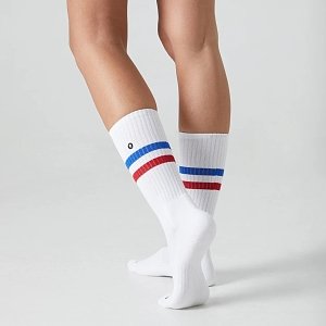 Athletic Essentials Stripes - White