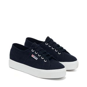 2730-COTU - Navy-FWhite - White
