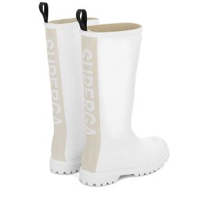 799 RUBBER BOOTS LETTERING - White