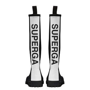 799 RUBBER BOOTS LETTERING - Black