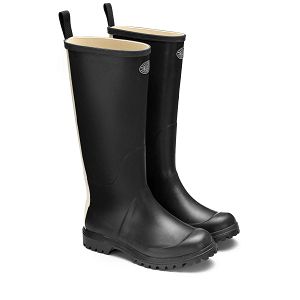 799 RUBBER BOOTS LETTERING - Black