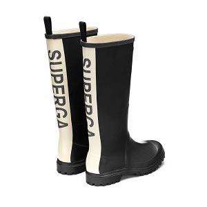 799 RUBBER BOOTS LETTERING - Black
