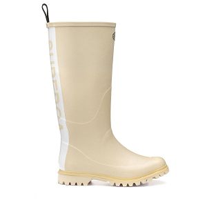 799 RUBBER BOOTS LETTERING - Beige Lt