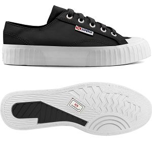 2630 STRIPE NAPPA - Black
