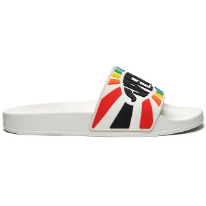 1908 SLIDES RAGGIERA LOGO - White Multicolor