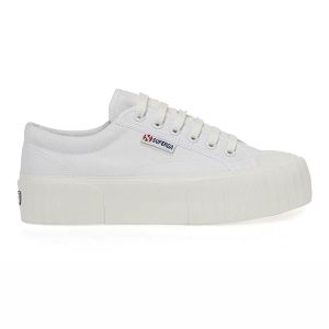 2631 STRIPE PLATFORM - WHITE-WHITE AVORIO