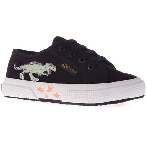 2750 KIDS DINO - Black-Dinosaur Footprints