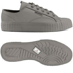 2630 STRIPE UNLINED NAPPA - Grey Colomba