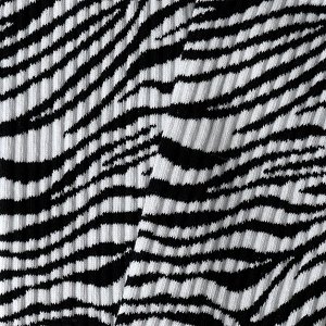 Athletic Zebra Print - White