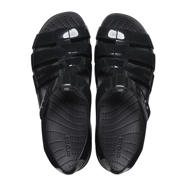 Crocs Splash Glossy Fisherman - Black | Brandhouse Shoes