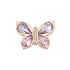 Gold Butterfly with Gem