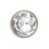 Gold Clear Gem