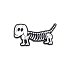 Halloween Skeleton Dog