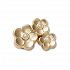 Gold Floral Cluster