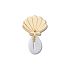 Gold Seashell Puka Shell