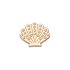 Gold and Pearl Seashell