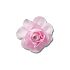 Pink Fabric Flower With Pearl