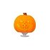 Lights Up Jack O Lantern