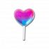 Jelly Heart Lollipop