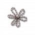 Black Pearl Beaded Daisy