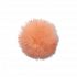 Orange Long Hair Puff