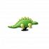 3D Green Dino with Scales