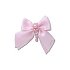 Pink Velvet Flower Bow