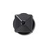 Dark Silver Pyramid Stud
