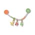 Pastel Floral Mushroom Chain