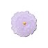Beaded Purple Flower