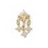Gold and Star Dangle