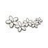 Mega Silver Flower Cluster