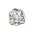 Silver Flower Swirl