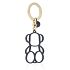 LLAVERO SILHOUETTE BOLD BEAR AZUL MARINO - AZUL MARINO