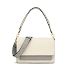 BANDOLERA M. AUDREE SAFFIANO BEIGE-GRIS - BEIGE - GRIS