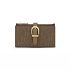 BILLETERA S. T BUCKLES SILHOUETTE TIERRA - TIERRA