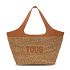 CAPAZO L. TOUS LIRIO RAFIA CAMEL - CAMEL