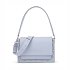 BANDOLERA M. AUDREE STUDS AZUL GRISACEO - AZUL GRISACEO