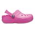 Classic Lined Clog K - Electric Pink