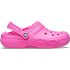 Classic Lined Clog - Electric Pink/Electric Pink
