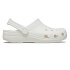 Classic Glitter Clog - White