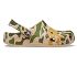 Classic Printed Camo Clog - Chai/Tan