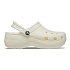 Classic Platform Glitter ClogW - Chalk