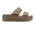Brooklyn Buckle LowWdg - Khaki