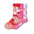 Crocs Socks ACrw RtroRsrt 3Pack - Electric Pink/Multi