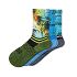 Crocs Socks Kid CrewGPP 3Pack - Blue/Green
