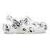 Classic Skull Print Clog K - White/Black