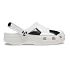 Classic Soccer Ball Clog K - White/Black
